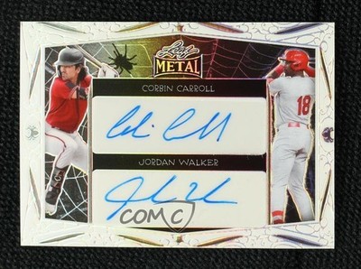 2023 Leaf Metal Halloween Exclusive Dual 2/2 Corbin Carroll Rookie Auto RC 1ob0