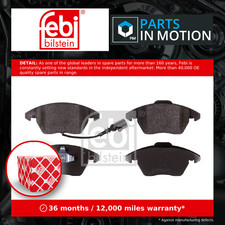Brake Pads Set fits AUDI TT 8J3, 8J9 Front 2.0 2.0D 06 to 14 1K0698151 Febi New