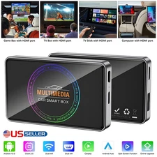5G WiFi 4+32G Car Play2Video Pro AIBox Adapter Wireless Carplay & Android Auto