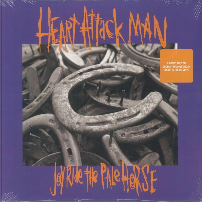 HEART ATTACK MAN - Joyride The Pale Horse - Vinyl (orange & violet vinyl LP)