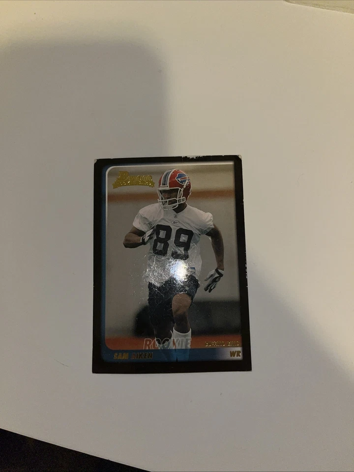 2003 Bowman Silver Sam Aiken #139 Rookie RC - Image 2 of 4