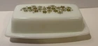 New ListingVintage Pyrex USA Spring Blossom Crazy Daisy Green Flower Butter Dish