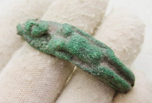 ANCIENT BRONZE ARTEFACT/ ROMAN PARTIFACT ANTHROPOMORPHIC