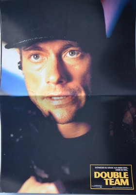 P328 Aushangfoto (DIN A3)  DOUBLE TEAM Jean Claude van Damme