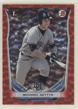 2014 Bowman Draft Red Ice 112/150 Michael Gettys #DP49 y0i