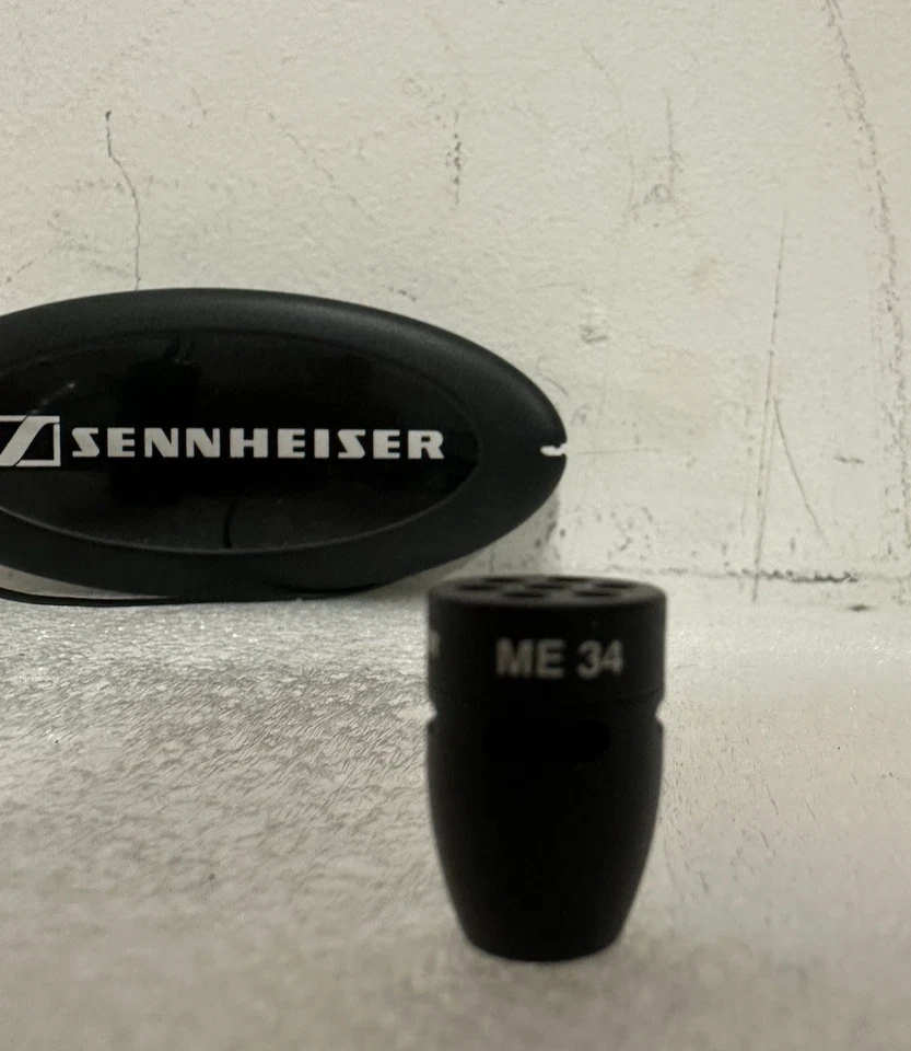 Cabo de microfone Sennheiser MZC 30 com cápsula ME34. - Imagem 3 de 4