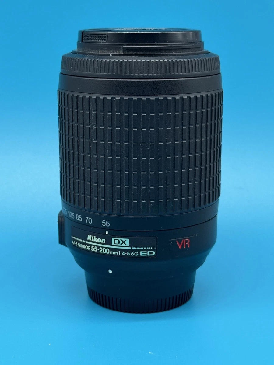 Nikon NIKKOR AF-S Zoom Camera Lenses 55-200mm Focal Lens for sale