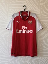 Arsenal 2017 - 2018 home football shirt jersey camiseta PUMA size L