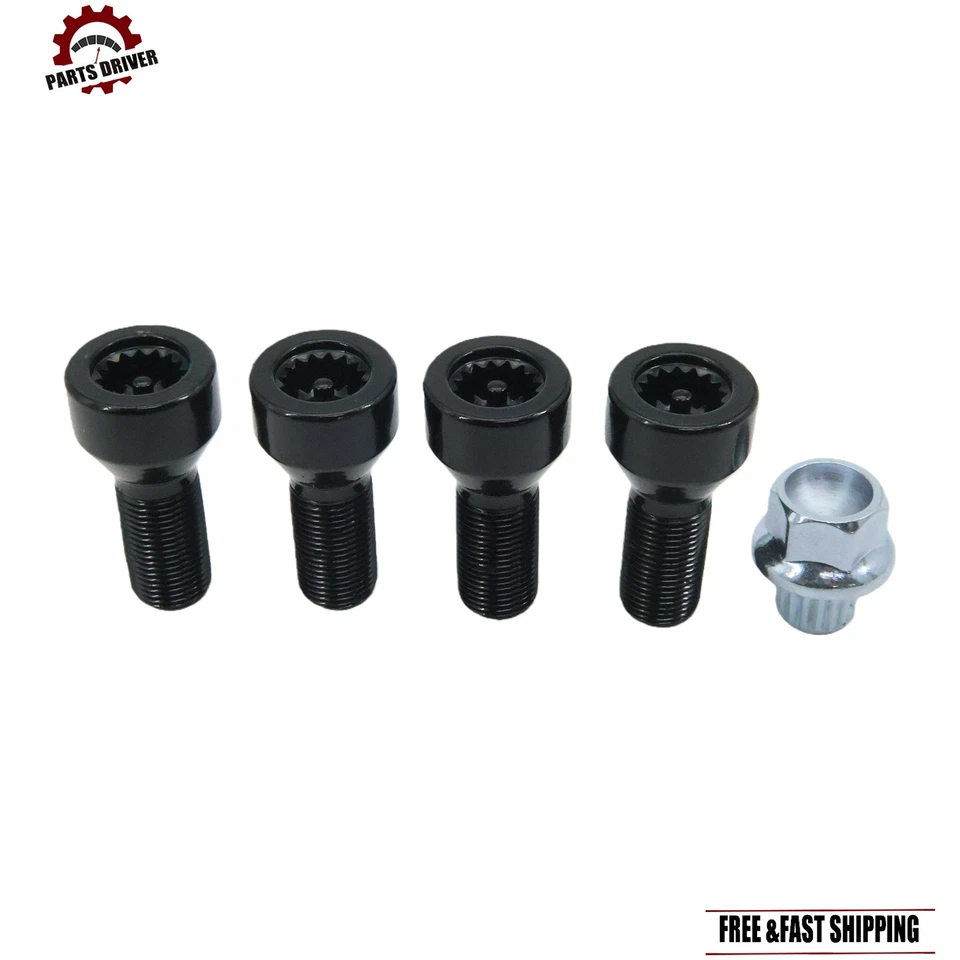 36136776076 NEW Wheel Lock Locks Bolt Kit Fit for BMW F12 F30 F32 F02 F07 F10 - Изображение 3 из 4
