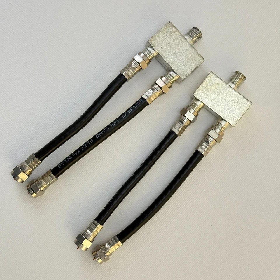 Lot of 2 DISH DP Plus Separator 1-to-2 with Coax Cables 950–2150MHz Tested - Image 2 of 4