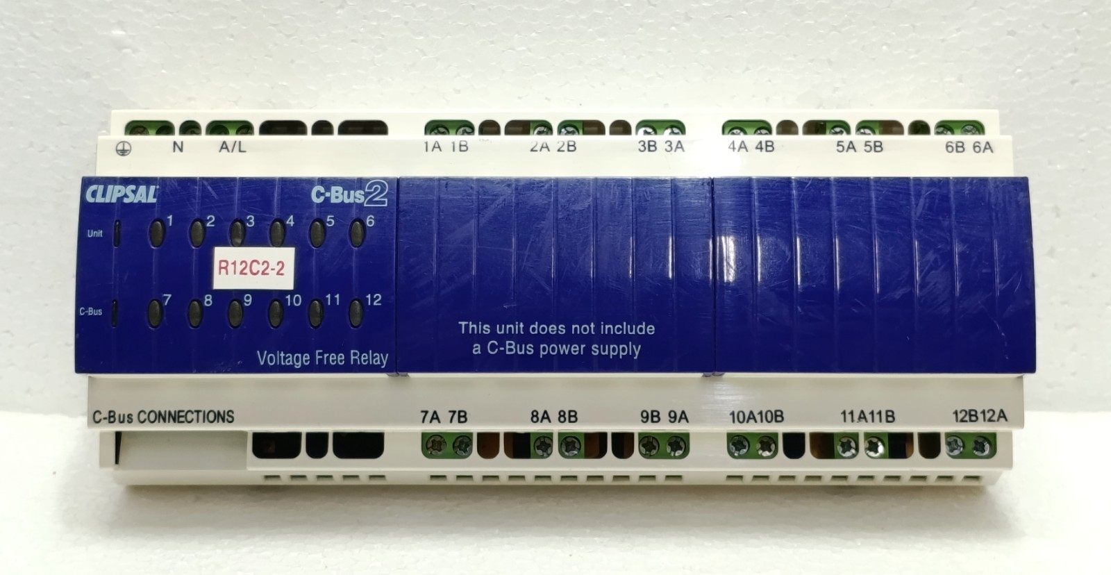 Clipsal C-Bus 2 L5512RVFP 12 Channel Voltage Free Relay 220-240V DIN Rail