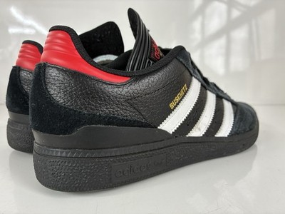 Adidas Busenitz Pro 'Black Vivid Red' Mens Size 9.5 Black Suede Skate Athletic