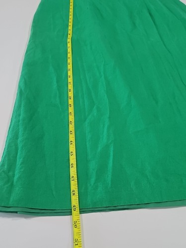 Sag Harbor Damen grün Leinen Kleid Größe 16 W Büro Kirche Resort Urlaub - Bild 6 von 8