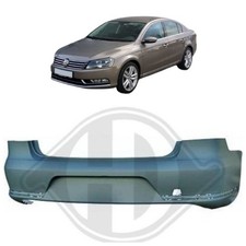 Stoßstange hinten für VW Passat B7 Limousine 2010-2014 Stoßfänger grundiert