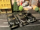 VINTAGE CORGI TOYS RILEY PATHFINDER POLICE CARS X 3