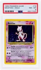 1999 Pokemon Base Set Mewtwo Holo #10 PSA 8