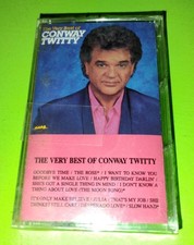 The Very Best Of Conway Twitty Cassette Tape 80's Country, BRAND NEW