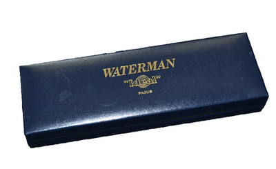 WATERMAN IDEAL Pen Case Presentation Empty Case w/Original Tag Attached Paris