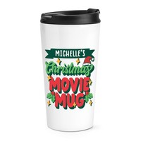 Personalisierte Weihnachtsfilm Tasse Reise Tasse Becher Mama Papa Schwester Oma