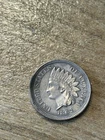 1862 Indian Cent XF+