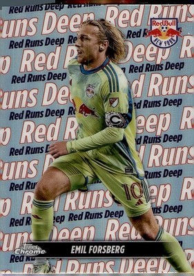 2024 Topps Chrome MLS #TT-7 Emil Forsberg Team Tags SO23