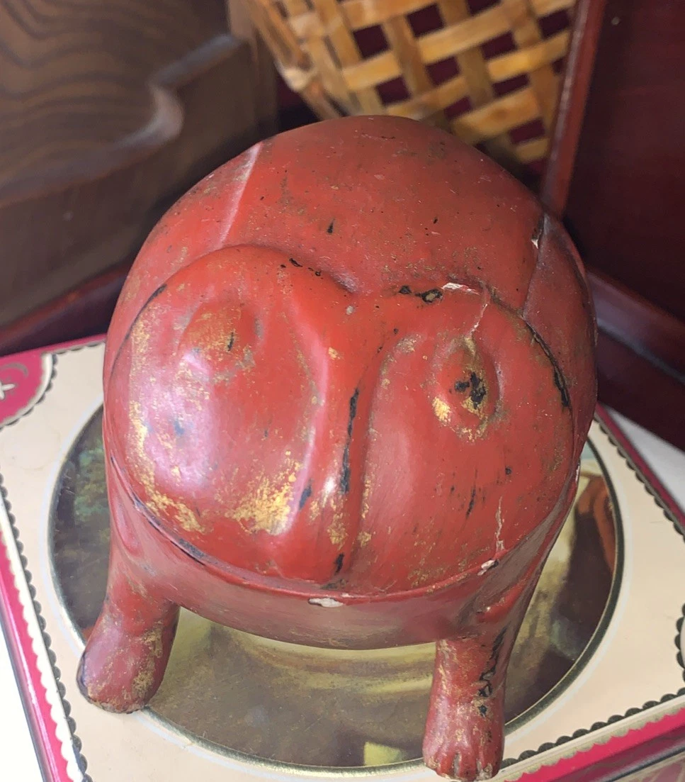木制红色1850-1899 日本古董| eBay
