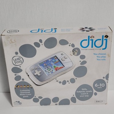 2008 Leap Frog Didj Purple Handheld Custom Gaming System New