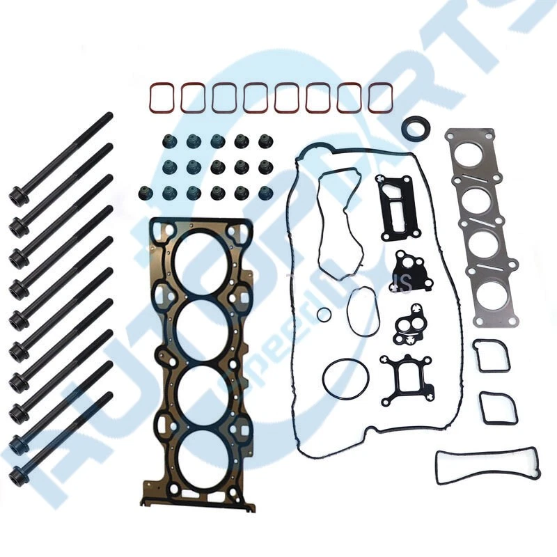 MLS Head Gasket Bolt Set For 2012-2015 Ford Lincoln 2.0L L4 DOHC Turbocharged Foto 2 de 3