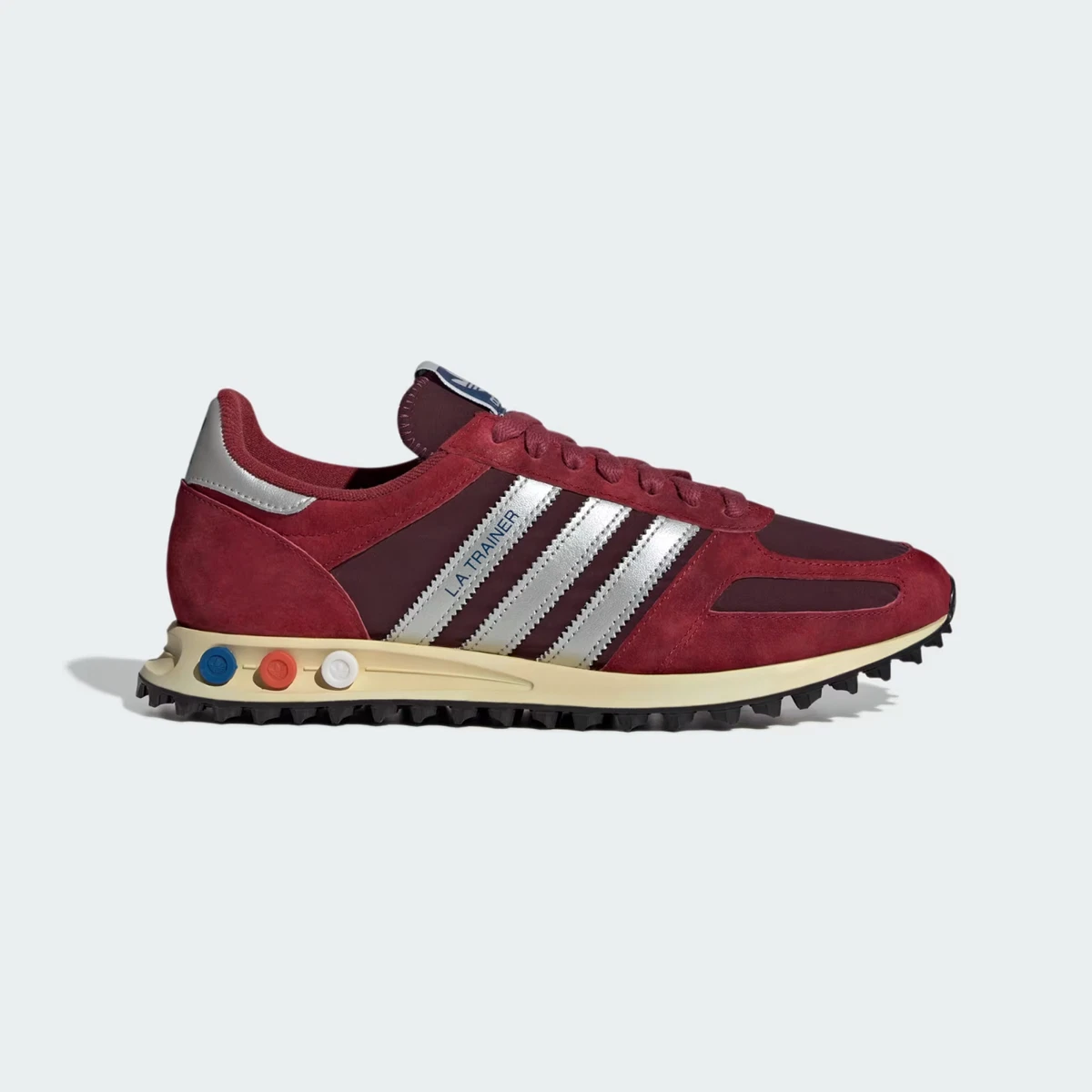 adidas gazelle silver green womens adidas Originals La Trainer OG "Solid Grey" | S79943