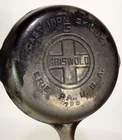 Vintage GRISWOLD #3 LARGE BLOCK Logo 709 Cast Iron SKILLET