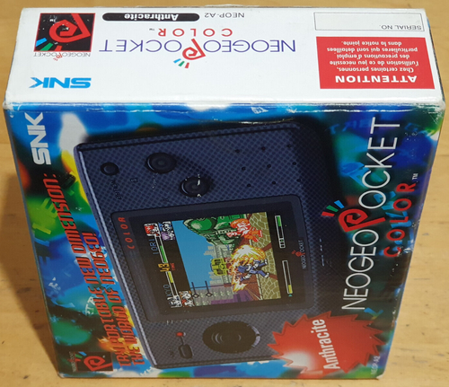 Boxed SNK Neo Geo Pocket Color Console Anthracite In VGC - Picture 11 of 16