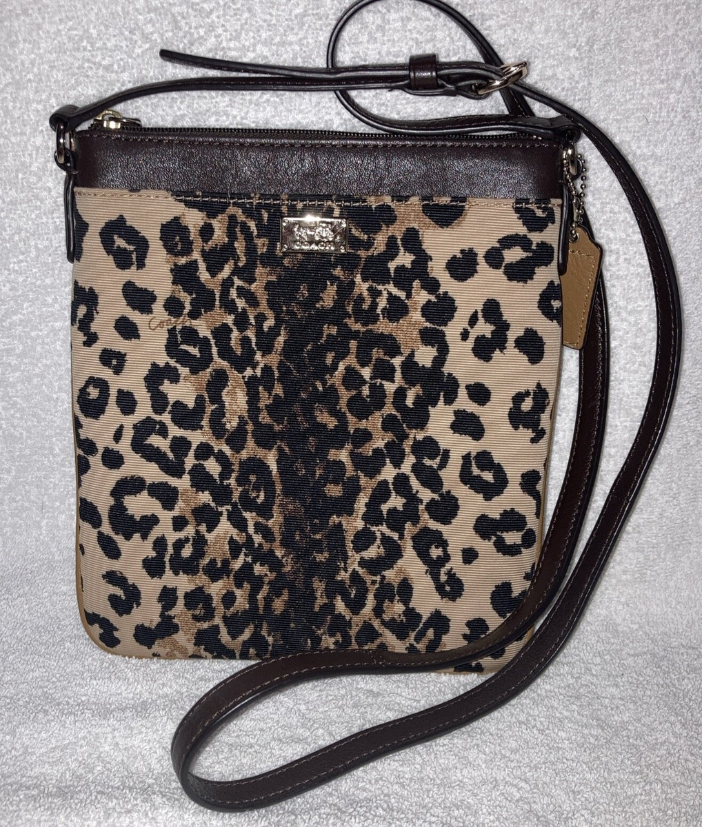 バッグ Coach Leopard Accessory Pouch Bag Coach Leopard Accessory Pouch Bag | eBay