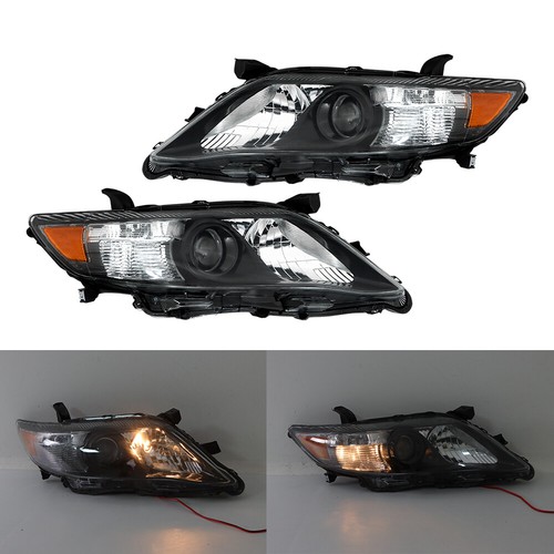 Headlight Projector Headlamps Left Right Pair Set For Toyota Camry SE 2010 2011 - Picture 8 of 12