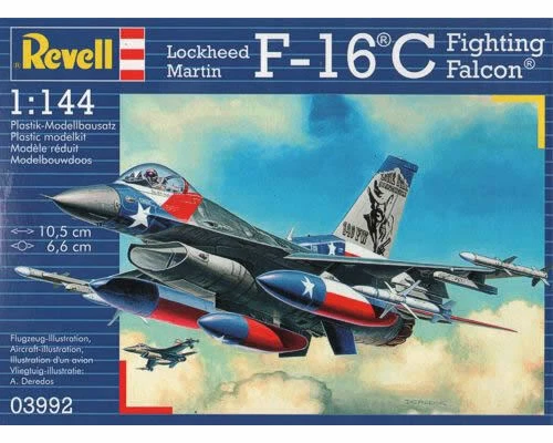 Lockheed Martin F-16C Fighting Falcon 1:144 REV3992 - revell modellismo - Immagine 2 di 2