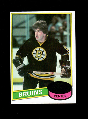 1980-81 Topps Hockey UNSCRATCHED # 220 Peter McNab - Boston Bruins Nice Card