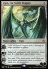 MTG Magic the Gathering Ugin, the Spirit Dragon (1/189) Fate Reforged LP
