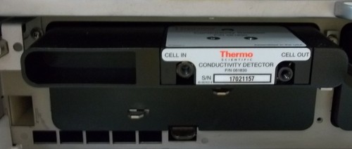 DIONEX ICS-3000 DETECTOR/CHROMATOGRAPHY MODULE DG-1 & EG ELUENT GENERATOR  EG-2 - Picture 7 of 8