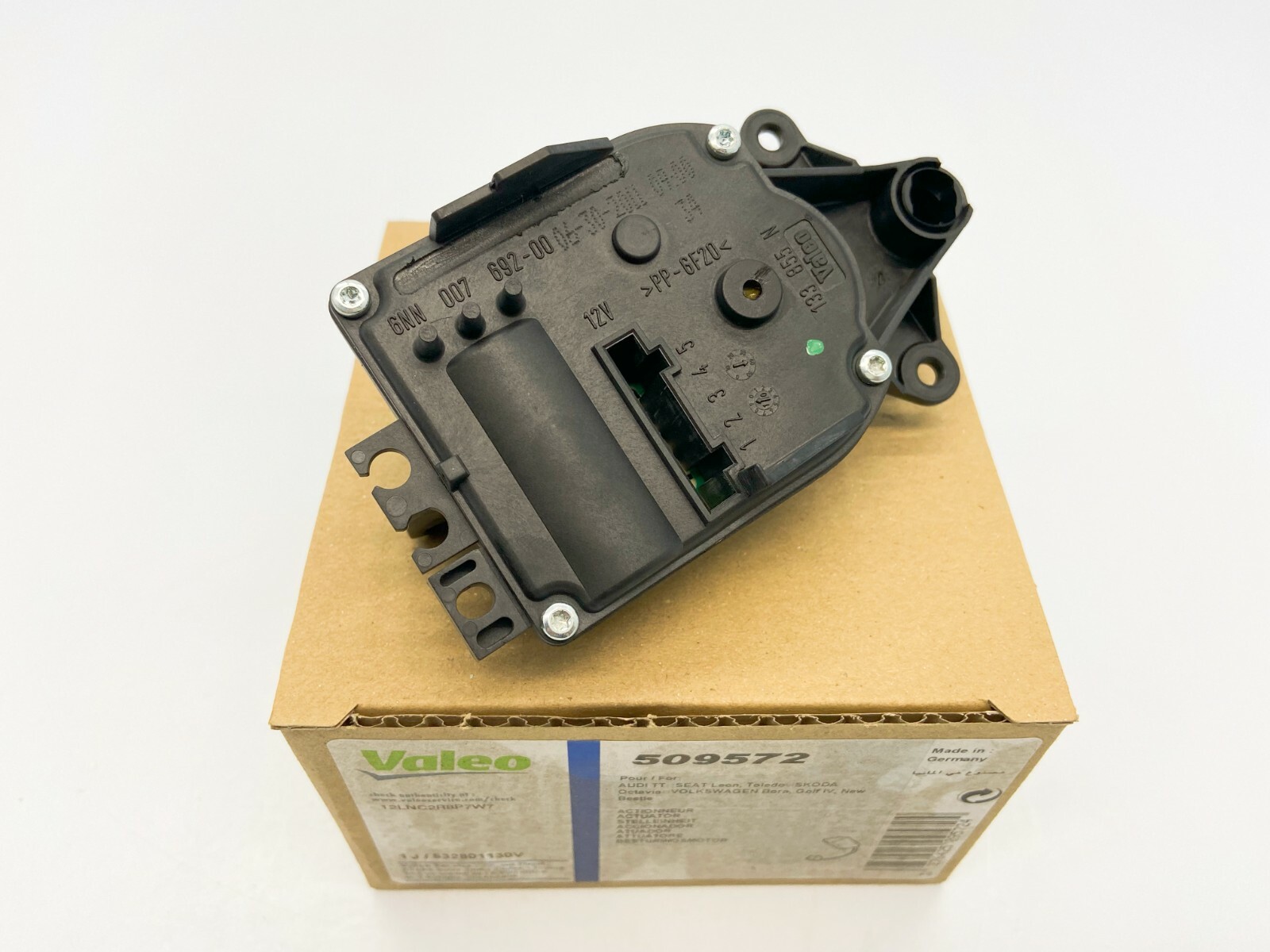 Actuator Motor for AUDI SEAT VOLKSWAGEN 1J1907511A 509572 VALEO  