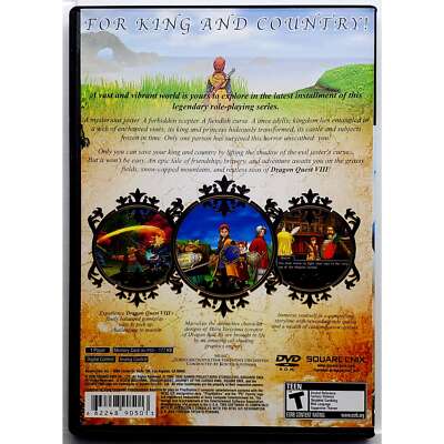 Dragon Quest VIII Journey Of The Cursed King - Sony Playstation 2