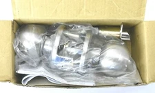 Copper Creek BK2040SS Ball Keyed Entry Door Knob Satin Stainless New