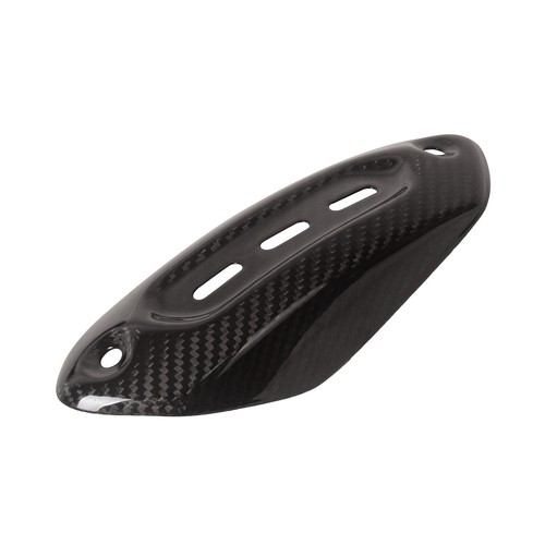 Cubierta de tubo de escape 100 % fibra de carbono sarga para Ducati Hyptermotard 821 939 950 - Imagen 6 de 7