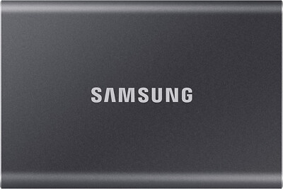 SamSung 1TB T7 Portable SSD USB 3.1 Type-C SSD MU-PC1T0T/WW GRAY