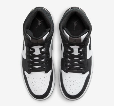 AIR JORDAN 1 MID SE ブラック/ホワイト/エレファント NIKE AIR JORDAN 1 MID SE 