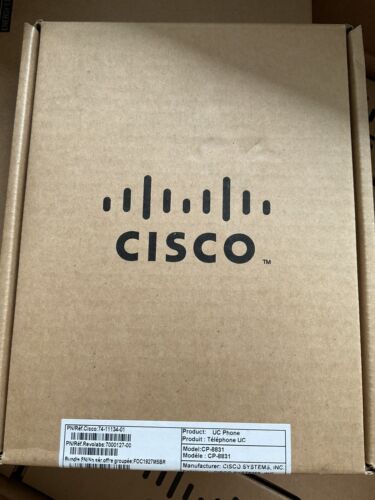 NEU CISCO UNIFIED IP KONFERENZTELEFON CP-8831 - Bild 4 von 4