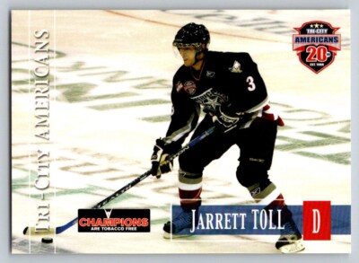 Jarrett Toll 2007-08 Tri-City Americans | eBay