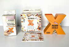 Xyron Create-A-Sticker Model 150 Adhesive Sticker Maker w/ Replacement Cartridge