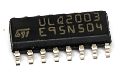 2 Stück ULQ2003D1 | SEVEN DARLINGTON ARRAY | 50V | SO-16 | -40 bis 105 °C | STM