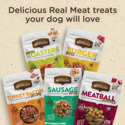 Rachael Ray Nutrish Real Meat Dog Treats - 12 Ounce (Pack of 1)
