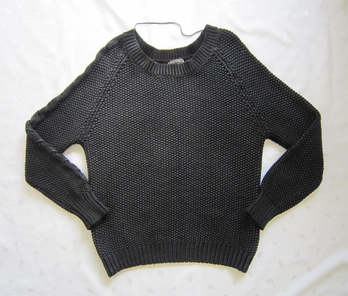 DIESEL Superior Females Lightly Silver Coated Black Chunky