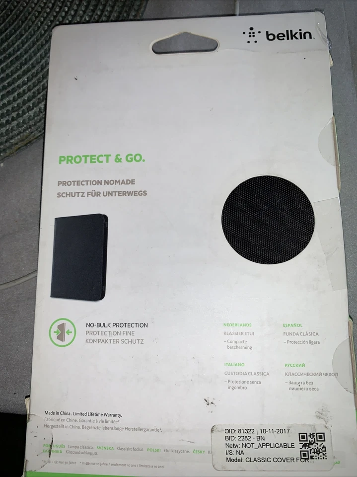 Belkin Classic Folio Flip Case Cover for iPad Mini 1 iPad Mini 2/3 in Black New - Image 4 of 4